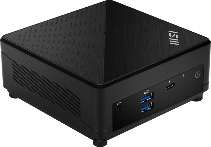 Sistem Mini PC MSI Cubi 5, Intel® Core™ i3 1215U pana la 4.4 GHz, 8 GB RAM DDR4 3200, 256 GB SSD, Intel® UHD Graphics, Windows 11 Pro, Black [2]