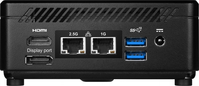 Sistem Mini PC MSI Cubi 5, Intel® Core™ i3 1215U pana la 4.4 GHz, 8 GB RAM DDR4 3200, 256 GB SSD, Intel® UHD Graphics, Windows 11 Pro, Black [4]