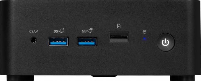 Sistem Mini PC MSI Cubi NUC 13MQ, Intel® Core™ i7 1365U pana la 5.2 GHz, 16 GB RAM DDR5 5200, 1 TB SSD, Intel Iris Xᵉ Graphics, Windows 11 Pro, Black [2]