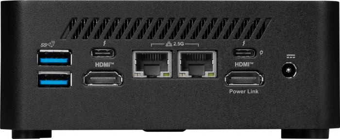 Sistem Mini PC MSI Cubi NUC 13MQ, Intel® Core™ i7 1365U pana la 5.2 GHz, 16 GB RAM DDR5 5200, 1 TB SSD, Intel Iris Xᵉ Graphics, Windows 11 Pro, Black [3]
