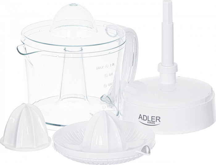 Storcător Citrice Electric Adler AD 4009, 40 W, 2 Conuri, Auto Start/Stop, 1 L, Alb pukika.ro [6]