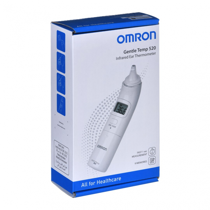 Termometru Omron 520 Digital, pentru urechi, cu contact, Alb pukika.ro [6]