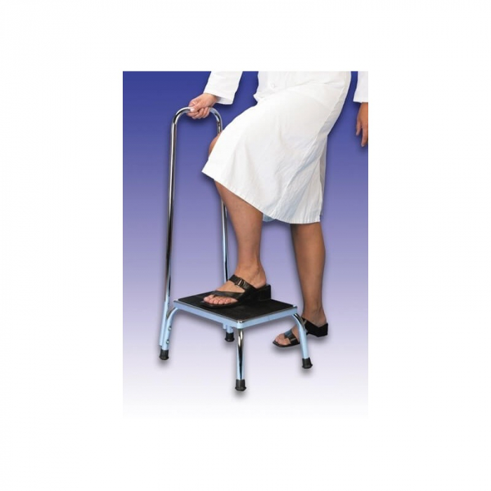 Treapta ajutatoare pentru baie, antiderapant, greutate maxima 150 Kg, Negru [4]