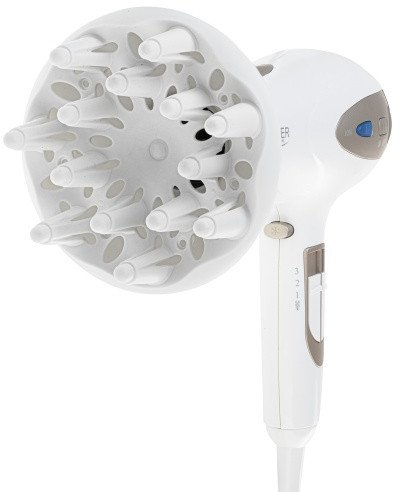 Uscător de Păr ADLER AD, 2400 W, 2 viteze, 3 trepte temperatură, ionizare, Alb pukika.ro [6]