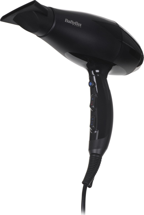 Uscător de Păr BaByliss Super Pro, 2300 W, 2 viteze, 3 trepte temperatură, aer rece, Negru pukika.ro [2]