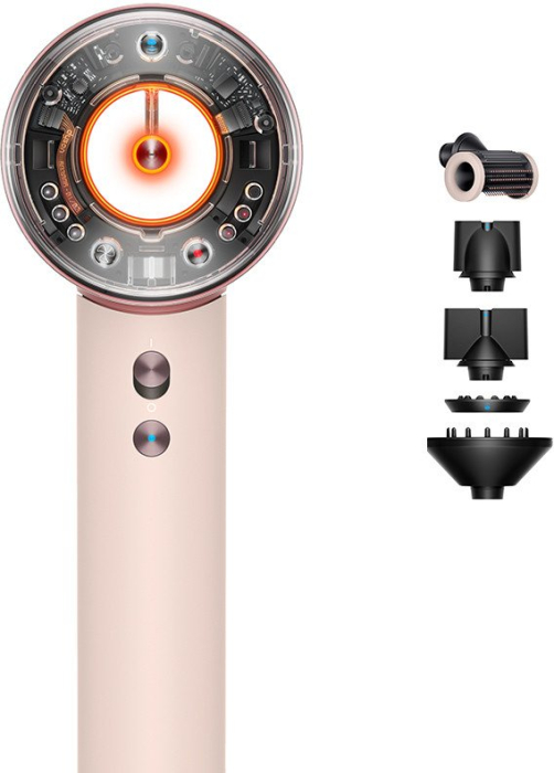 Uscător de Păr DYSON HD16, 1600 W, 3 viteze, 4 trepte temperatură, difuzor, Roz pukika.ro [2]