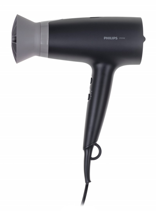Uscător de Păr Philips, 2100 W, 6 viteze, 6 trepte temperatură, ionizare, Gri pukika.ro [3]