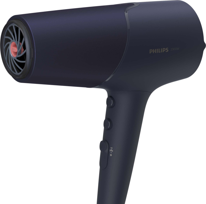 Uscător de Păr Philips, 2300 W, 6 viteze, 6 trepte temperatură, difuzor, Navy pukika.ro [4]
