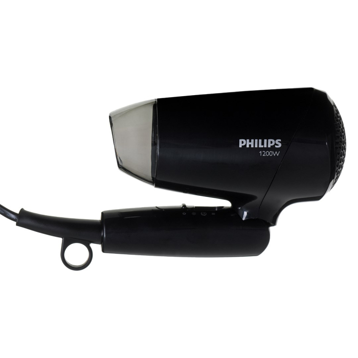 Uscător de Păr Philips Essential Care BHC010/10, 1200 W, 3 trepte temperatură, 1 viteze, aer rece, Negru pukika.ro [4]