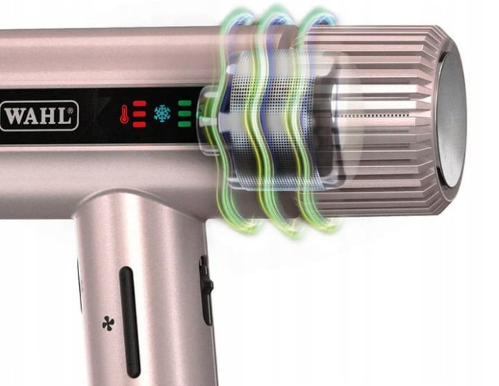 Uscător de Păr Profesional Wahl Vanquish 4321-0471, 1600 W, 3 trepte temperatură, 3 viteze, ionizare, Rose Gold pukika.ro [5]