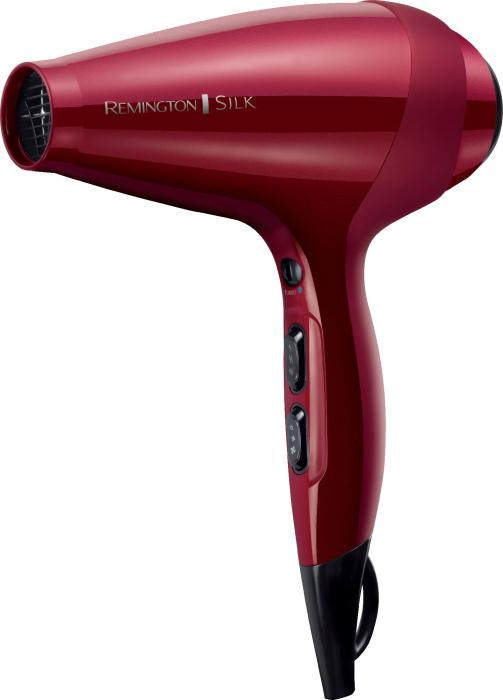 Uscător de Păr Remington AC9096 Studio Silk AC9096, 2400 W, 3 trepte temperatură, 3 viteze, difuzor, Roșu pukika.ro [2]
