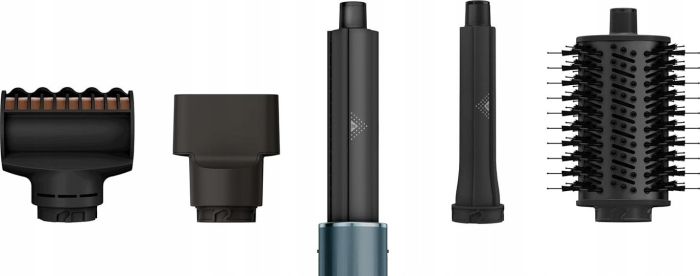 Uscător de Păr Shark Styler Limited Edition HD450TLEU, 1400 W, 3 trepte temperatură, 3 viteze, difuzor, Albastru pukika.ro [4]