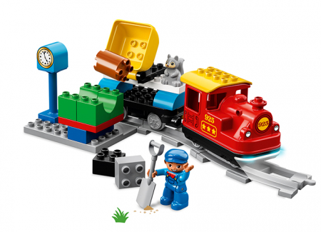 LEGO DUPLO - Tren cu aburi 10874, 59 piese [4]