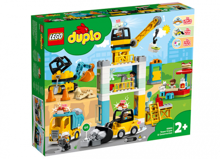 LEGO DUPLO - Macara si constructie 10933, 123 piese [3]