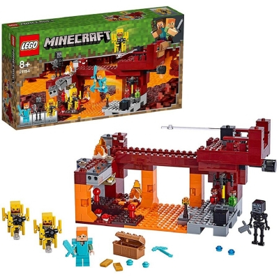 LEGO Minecraft - Podul Flacarilor 21154, 372 piese [1]