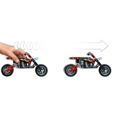 LEGO® Technic - Camion si motocicleta pentru cascadorii 42106 [2]
