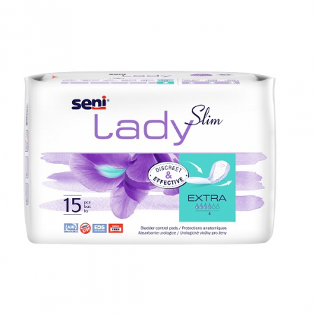 Absorbante incontinenta - Absorbante Urologice Femei Seni Slim Extra 15 Bucati pukika.ro