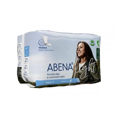 Absorbante feminine - Absorbante Abena Light Extra 3 pentru femei, 10 bucati