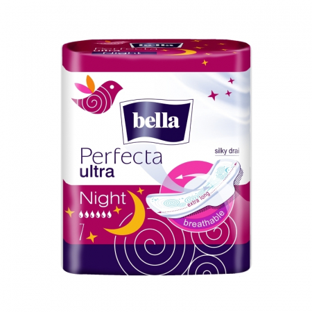 Promotii - Absorbante Bella pentru femei Perfecta Slim Night, 7 bucati