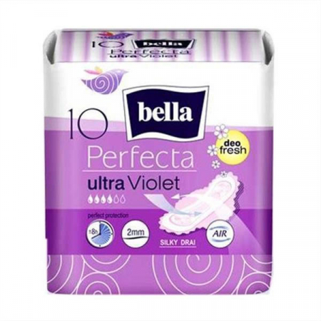 Promotii - Absorbante Bella pentru femei Perfecta Slim Violet, 10 bucati