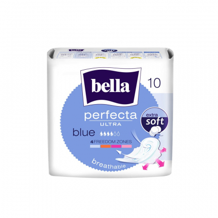 Absorbante feminine - Absorbante Bella pentru femei Perfecta Ultra Blue, 10 bucati