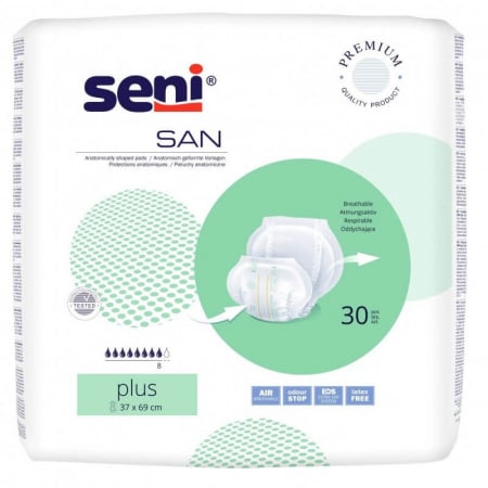 Absorbante incontinenta - Absorbante Adulti Seni Plus 37 69 cm 30 Bucati pukika.ro