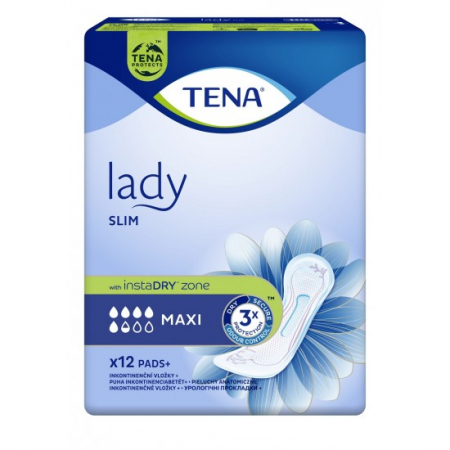 Produse incontinenta adulti - Absorbante Incontineta Urinara Tena Lady Maxi, 12 bucati