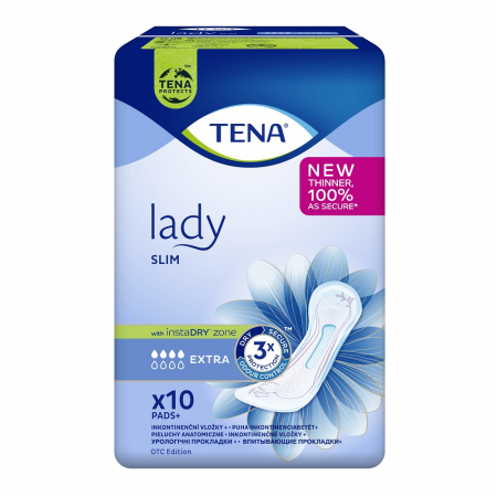 Absorbante incontinenta - Absorbante Incontineta Urinara Tena Lady Slim, Extra, 10 bucati
