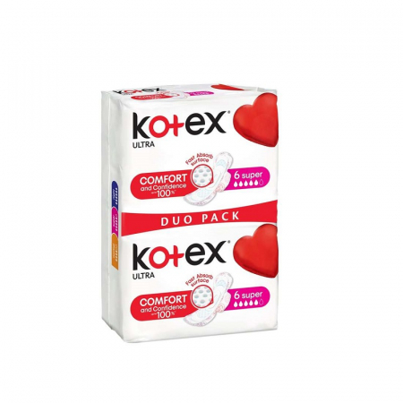 Absorbante feminine - Absorbante Kotex Ultra Super, 12 bucati