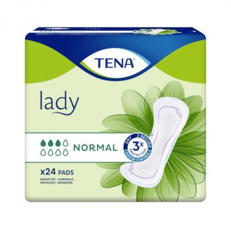 Absorbante incontinenta - Absorbante pentru incontinenta Tena Lady Normal, 24 bucati