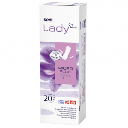 Absorbante incontinenta - Absorbante Urologice Femei Seni Slim Micro Plus 20 Bucati pukika.ro
