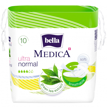 Promotii - Absorbante zilnice Bella pentru femei Medica Ultra Normal, 10 buc