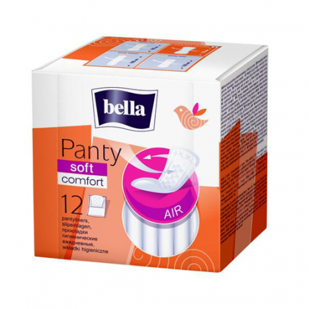 Promotii - Absorbante zilnice Bella pentru femei Panty Soft Comfort, 12 bucati