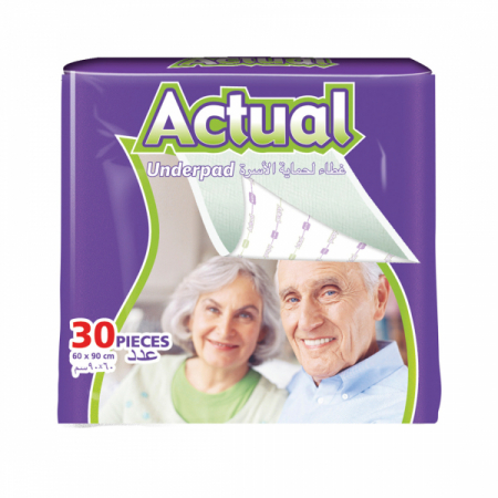 Produse incontinenta adulti - Aleze igienice Actual 90x60, 30 bucati
