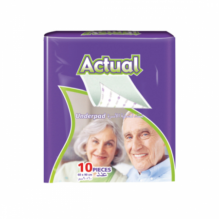 Produse incontinenta adulti - Aleze igienice de protectie Actual, 90x60 cm, 10 bucati