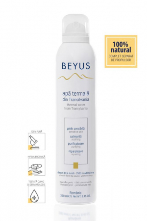 Spray - Apa Termala din Transilvania - BEYUS, 250 ml