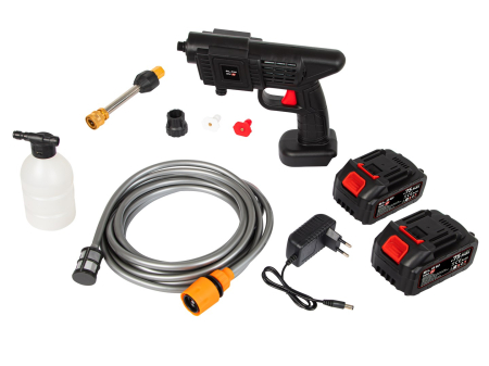 Aparat de Spalat cu Presiune BLOW WM-02, 260 W, 25 bar, 210 l/h, cu baterie, Negru pukika.ro [1]