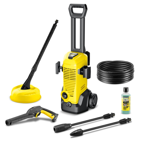 Aparate de Spalat cu Presiune - Aparat de Spalat cu Presiune Karcher K 3 Home, 1600 W, 120 bar, 380 l/h, Quick Connect, Galben pukika.ro