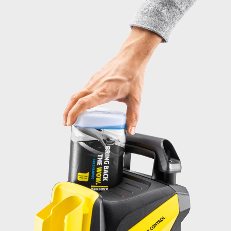 Aparat de Spalat cu Presiune Karcher K 4, 1800 W, 130 bar, 420 l/h, Power Control, pentru exterion si auto, Galben pukika.ro [2]