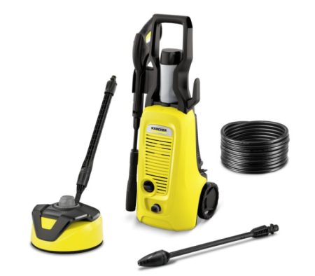 Aparate de Spalat cu Presiune - Aparat de Spalat cu Presiune KARCHER K 4 Universal Edition, 1800 W, 130 bar, 420 l/h, T 5 pentru curatare exterioara, Galben pukika.ro