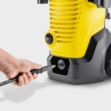 Aparat de Spalat cu Presiune KARCHER K 4 WCM Premium, 1800 W, 130 bar, 420 l/h, Vario Power Jet, Galben pukika.ro [3]