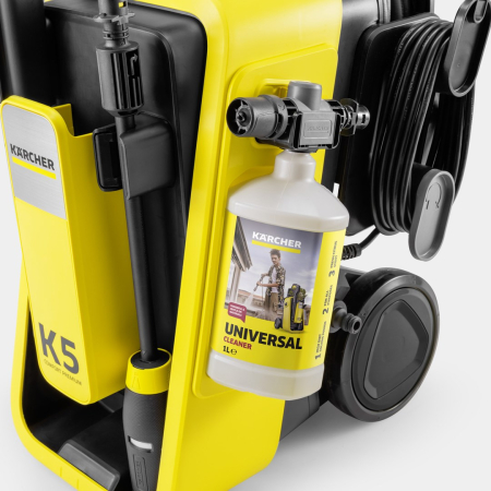Aparat de Spalat cu Presiune Karcher K 5 Comfort Premium, 2100 W, 145 bar, 500 l/h, 4-in-1 Multi Jet, Galben pukika.ro [1]