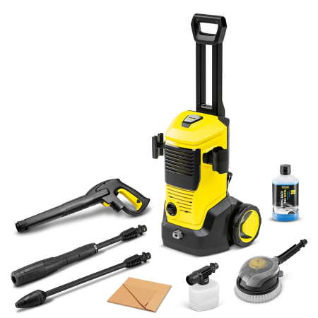 Aparate de Spalat cu Presiune - Aparat de Spalat cu Presiune KARCHER K 6 Car, 2200 W, 160 bar, 510 l/h, perie rotativa, duza de spumare, Galben pukika.ro