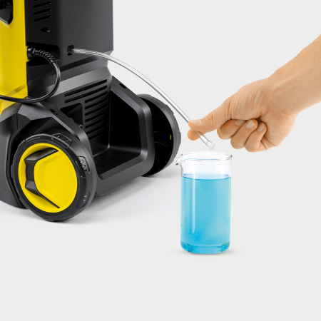 Aparat de Spalat cu Presiune KARCHER K 6 Car, 2200 W, 160 bar, 510 l/h, perie rotativa, duza de spumare, Galben pukika.ro [3]
