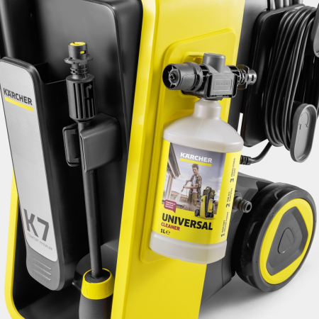 Aparat de Spalat cu Presiune Karcher K 7 Comfort Premium, 3000 W, 180 bar, 600 l/h, 2Way!Wash detergent, Galben pukika.ro [4]