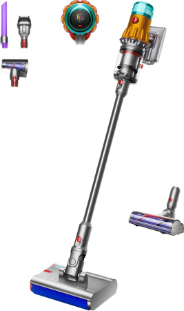 Aspirator fara fir Dyson V12 3-in-1, 140 AW, autonomie 60 min, LCD, multi-surafete, accesorii incluse, Gri pukika.ro [1]