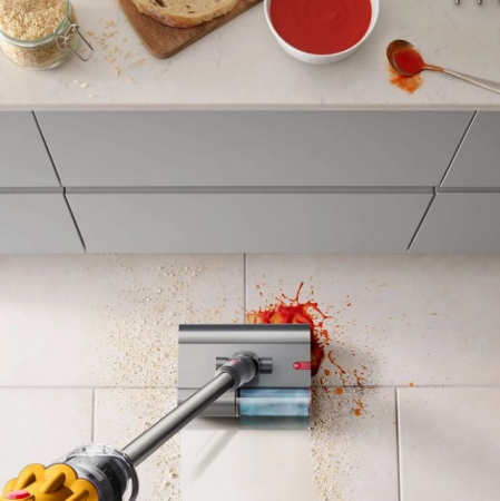Aspirator fara fir Dyson V12 3-in-1, 140 AW, autonomie 60 min, LCD, multi-surafete, accesorii incluse, Gri pukika.ro [4]