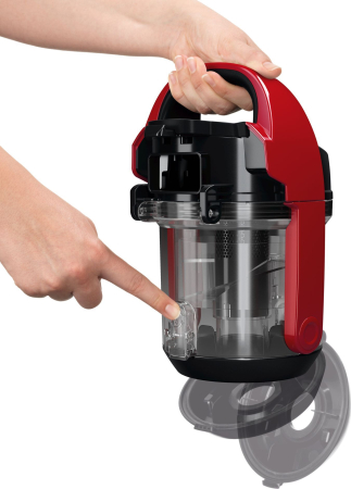 Aspirator fara sac Bosch Serie 2 BGC05AAA2, 700 W, capacitate 1.5 l, Rosu pukika.ro [7]