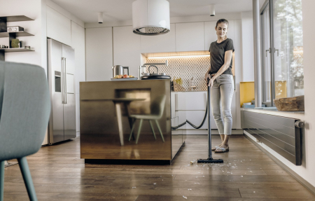 Aspirator umed-uscat KARCHER 1.628-401.0, 1000 W, capacitate 12 L, Galben pukika.ro [3]