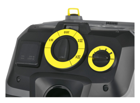 Aspirator umed-uscat KARCHER, 1380 W, capacitate 30 L, debit aer 74 l/s, Gri pukika.ro [7]